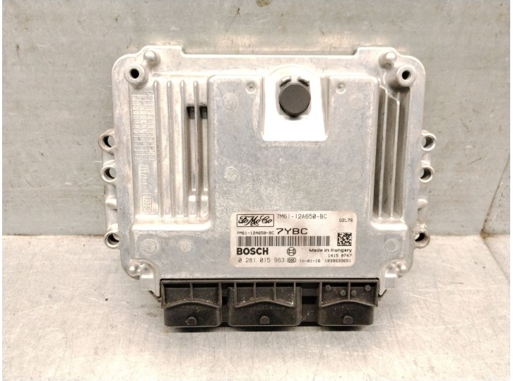 Replacement engine control unit (ECU) for Mazda 3 (BL) 1.6 MZ-CD (BL14) OEM IAM reference 7M6112A650BC 