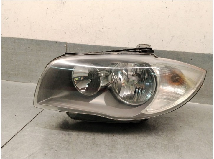 Replacement left headlight for BMW 1 (E81) 118 i OEM IAM reference 63117193387 63117193387 