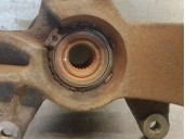 Replacement front left steering knuckle for Renault Megane II Coupé-Cabriolet (EM0/1_) 2.0 OEM IAM reference 8200297026 82002