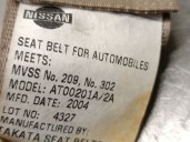 Recambio de cinturon seguridad trasero derecho para nissan maxima (ba4) 3.5 referencia OEM IAM 88844ZA080 88844ZA080 