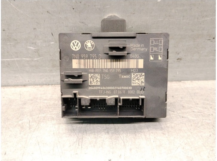 Recambio de modulo confort para skoda yeti (5l) 1.2 tsi referencia OEM IAM 7N0959795D 