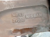 Recambio de llanta para nissan maxima (ba4) 3.5 referencia OEM IAM 403007Y000 R17X7JJOFFSET35 