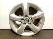 Recambio de llanta para skoda fabia ii (542) 1.6 tdi referencia OEM IAM 5J0601025A R156JX15H2ET43 