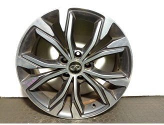 Replacement rim for Infiniti QX30 2.2 D AWD OEM IAM reference 5DM3D R18X7JET41 