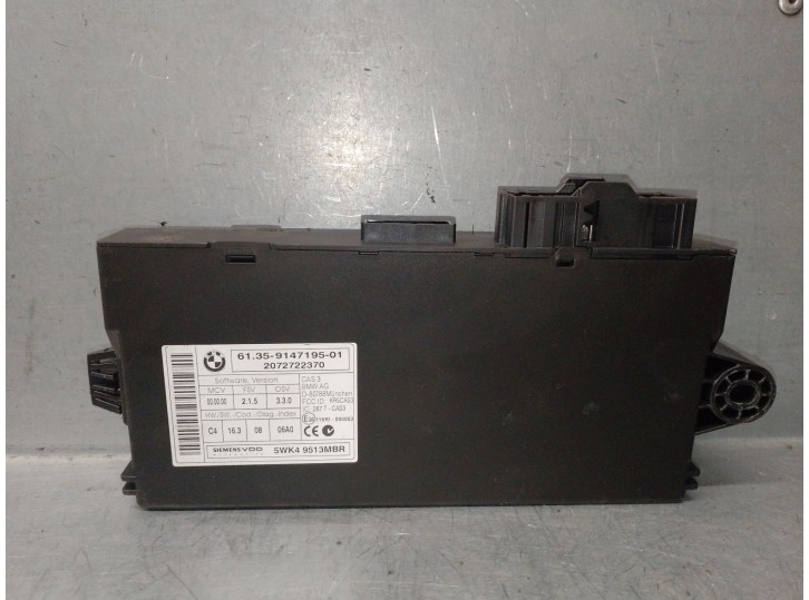 Recambio de centralita cierre para bmw 3 (e90) 320 d referencia OEM IAM 6135914719501 5WK49513MBR