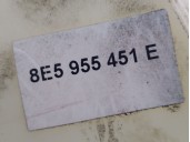 Recambio de deposito limpia para audi a4 b6 (8e2) 1.8 t referencia OEM IAM 8E5955451E 8E0955453AK 