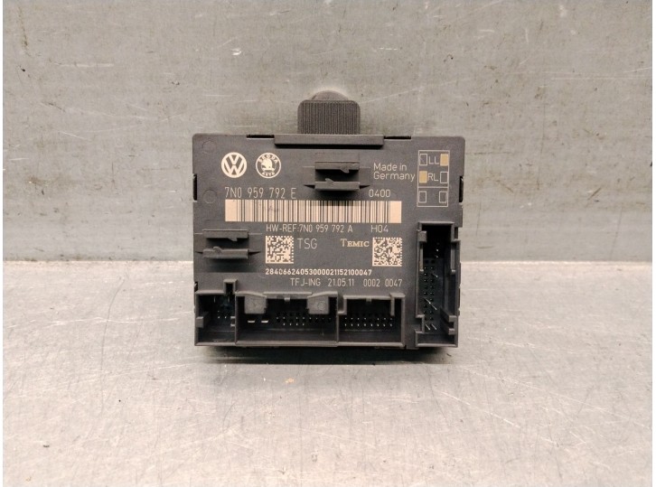 Recambio de modulo confort para skoda yeti (5l) 1.2 tsi referencia OEM IAM 7N0959792E 