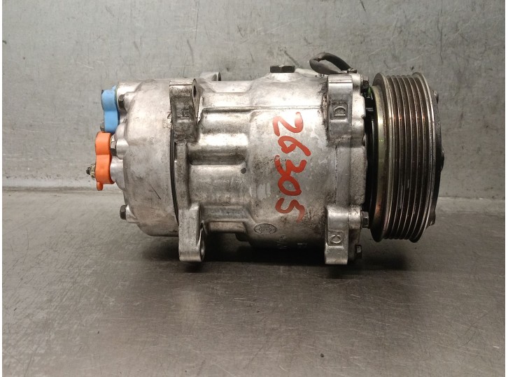 Replacement air conditioning compressor for Peugeot 807 (EB_) 2.2 HDi OEM IAM reference 6453TE 6453TE SD7V16