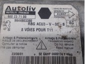 Recambio de centralita airbag para peugeot 206 hatchback (2a/c) 1.4 i referencia OEM IAM 9644903380 