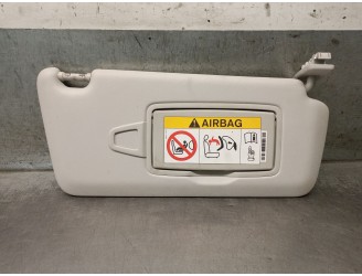 Replacement right sun visor for Infiniti QX30 2.2 D AWD OEM IAM reference 964005DD0A 964005DD0A 