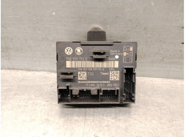 Recambio de modulo confort para seat alhambra (710, 711) 2.0 tdi referencia OEM IAM 7N0959792E 