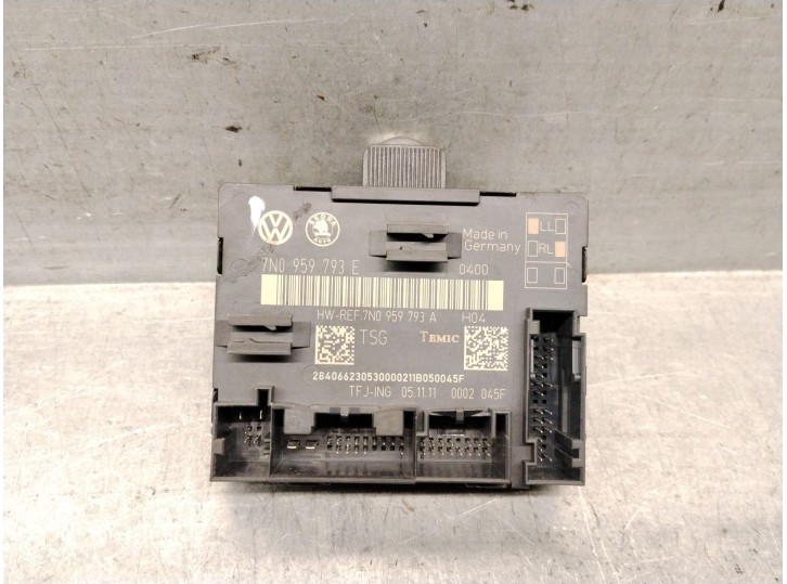Recambio de modulo confort para seat alhambra (710, 711) 2.0 tdi referencia OEM IAM 7N0959793E 