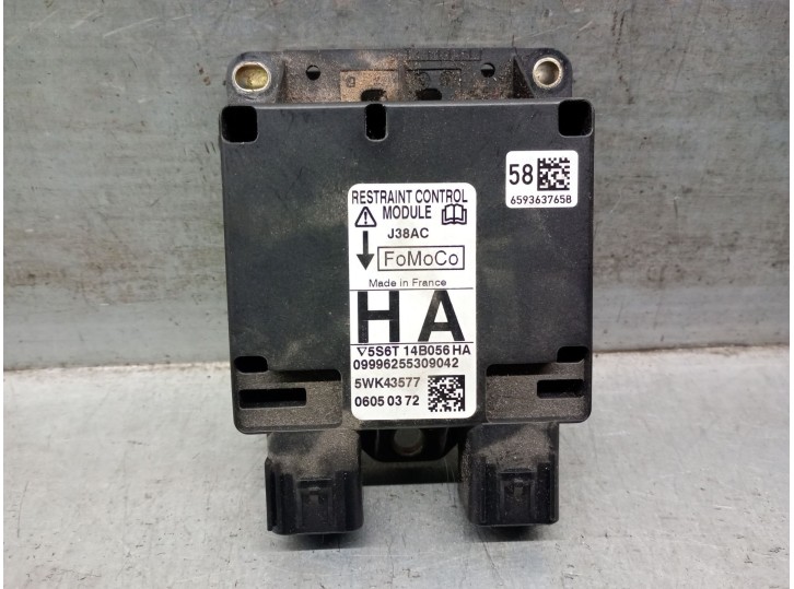 Recambio de centralita airbag para ford fusion (ju_) 1.4 tdci referencia OEM IAM 5S6T14B056HA 