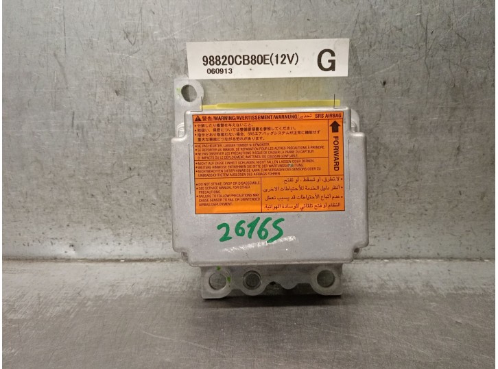 Recambio de centralita airbag para nissan murano i (z50) 3.5 4x4 referencia OEM IAM 98820CB80E 