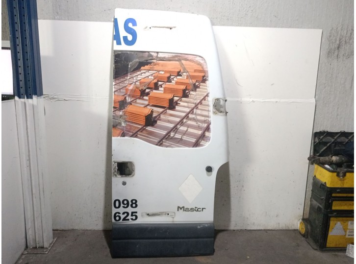 Replacement right rear door for Renault Master II van (FD) 2.5 dCi 120 OEM IAM reference G9UA7 