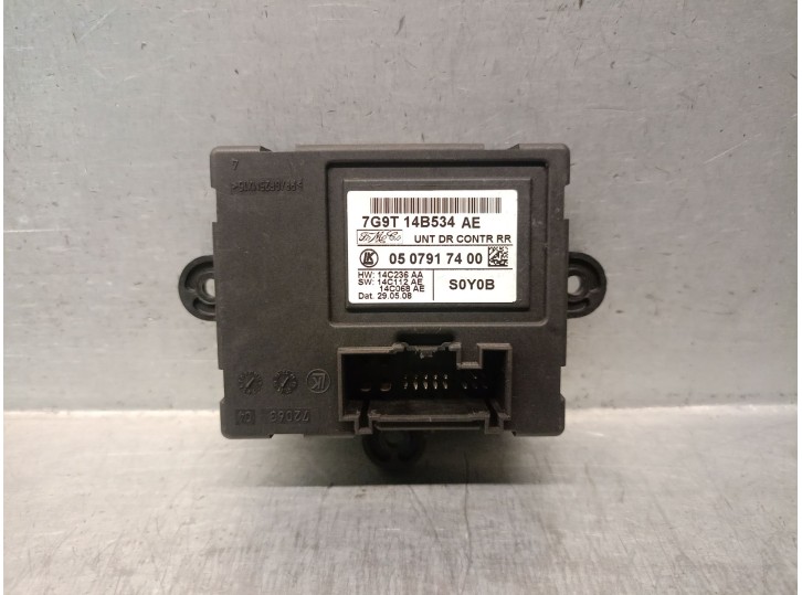 Replacement electronic module for Ford S-Max (WA6) 1.8 TDCi OEM IAM reference 7G9T14B534AE 0507917400