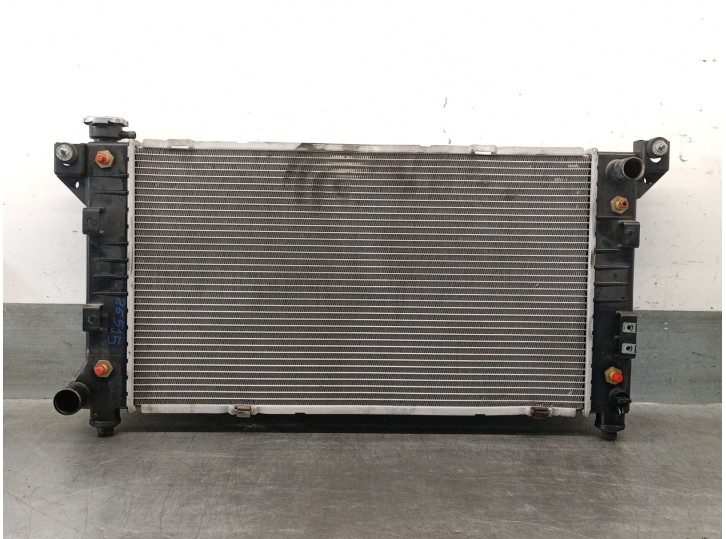 Replacement water radiator spare part for Chrysler Voyager / Grand Voyager III (GS_, NS_) 2.4 i OEM IAM reference 6098401E 46827