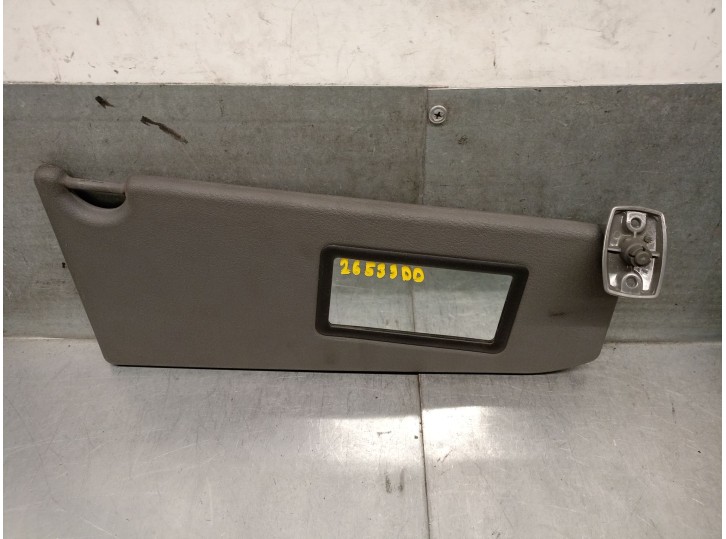 Replacement right sun visor for Renault 19 II (B/C53_) 1.4 (B/C535) OEM IAM reference E7J E7J