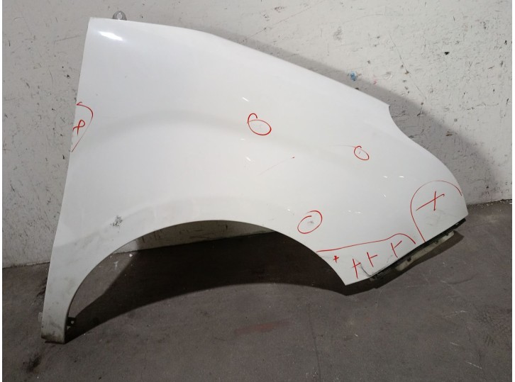 Replacement right front fender for Opel Combo van/minivan (X12) 1.3 CDTi (B05) OEM IAM reference 1100021 1100021 