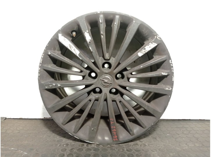 Replacement alloy wheel for opel astra k (b16) 1.6 cdti (68) OEM IAM reference 13451895 R117X7.5JIS44