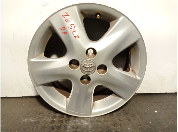 Recambio de llanta para toyota yaris (_p9_) 1.3 vvt-i (scp90_) referencia OEM IAM 426110D220 R155.5JX15CHET45 