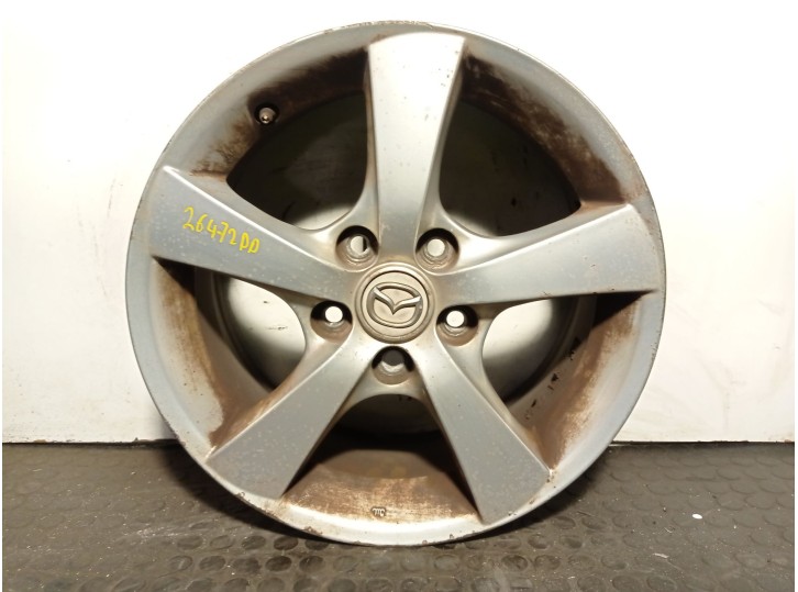 Replacement rim for Mazda 3 (BK) 1.6 Di Turbo OEM IAM reference 9965716560 R1616X61/2JCHOFF52.5 
