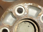 Replacement rim for Mazda 3 (BK) 1.6 DI Turbo OEM IAM reference 9965716560 R1616X61/2JCHOFF52.5 