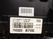 Recambio de cuadro instrumentos para seat alhambra (710, 711) 2.0 tdi referencia OEM IAM 7N5920870E 7N5920870EX 