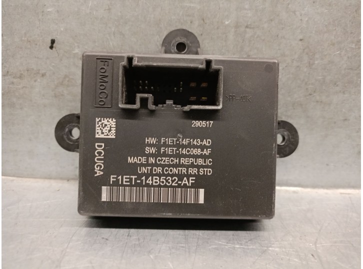 Replacement central locking control unit for Ford Transit Connect V408 van/minivan 1.5 TDCi OEM IAM reference F1ET14F143AD F1ET