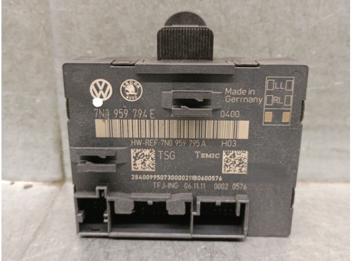 Recambio de centralita cierre para seat alhambra (710, 711) 2.0 tdi referencia OEM IAM 7N0959794E 7N0959794E 