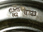 Recambio de llanta para citroën c3 iii (sx) 1.2 puretech 82 referencia OEM IAM 5401R3 R156JX15H2ET23 
