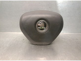 Replacement front left airbag for Skoda Fabia III (NJ3) 1.0 OEM IAM reference 6V0880201A 6V0880201A