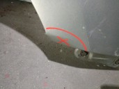 Replacement front right fender for Skoda Fabia III (NJ3) 1.0 OEM IAM reference 6V0821106 6V0821106