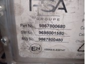 Recambio de bateria para jeep avenger 1.2 referencia OEM IAM 9867800680 PEV8001