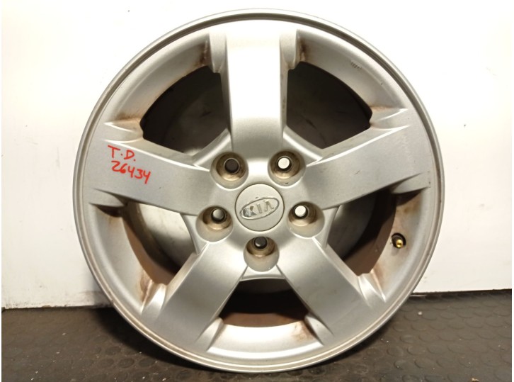 Replacement rim for kia sportage ii (je_, km_) 2.0 crdi OEM IAM reference 529100Z200 R166.5JX16OFFSET41