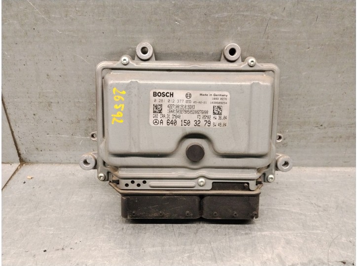 Replacement engine ecu for mercedes-benz class a (w169) a 180 cdi (169.007, 169.307) OEM IAM reference A6401503272 