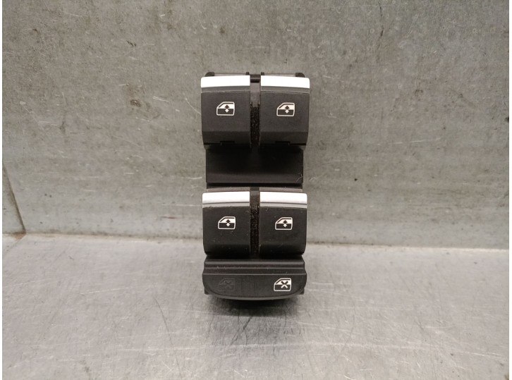 Replacement front left window switch for Audi Q5 (FYB, FYG) 2.0 TDI Quattro OEM IAM reference 8W0959851E 8W0959851