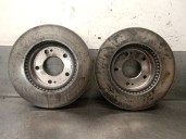 Replacement front brake disc for Hyundai Tucson (JM) 2.0 CRDi OEM IAM reference 517122C000 517122C000