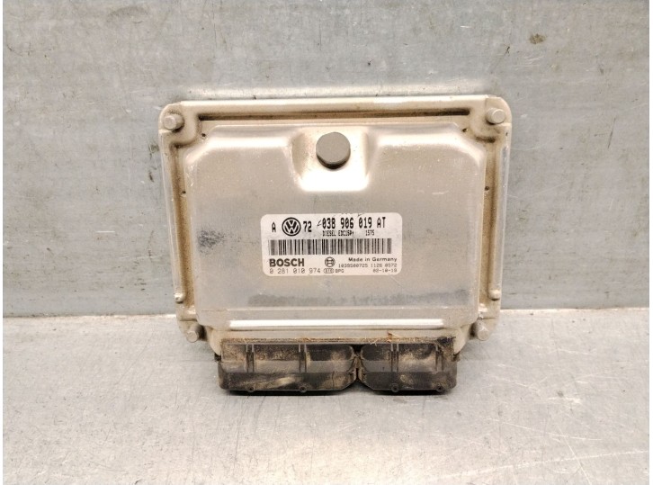 Replacement engine ECU UCE for volkswagen golf iv variant (1j5) 1.9 tdi OEM IAM reference 038906019AT 0281010974