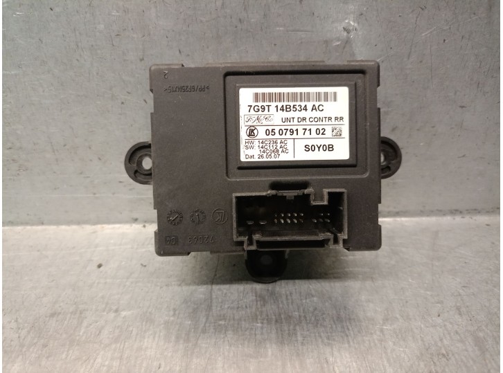 Recambio de modulo electronico para ford mondeo iv (ba7) 2.0 tdci referencia OEM IAM 7G9T14B534AC 0507917102