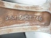 Recambio de llanta para audi a4 b7 (8ec) 2.0 tdi quattro referencia OEM IAM 5F0601025A 6.5X16H2ET46 