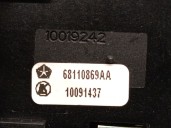 Replacement right rear power window switch for Lancia Voyager minivan (404_) 2.8 CRD (RT, 53), OEM/IAM reference 68110869AA