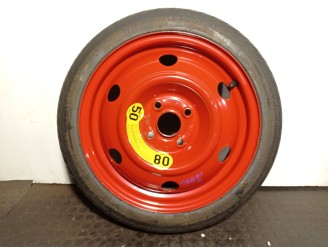 Replacement spare tire for Hyundai i20 I (PB, PBT) 1.2, OEM/IAM references 529104P900 T11570D1590L