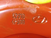 Replacement spare tire for Hyundai i20 I (PB, PBT) 1.2, OEM/IAM references 529104P900 T11570D1590L