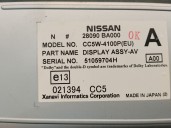 Recambio de pantalla multifuncion para nissan primera hatchback (p12) 1.6 referencia OEM IAM 28090BA000 28090BA000 