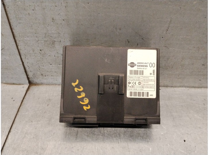 Recambio de centralita check control para nissan primera hatchback (p12) 1.6 referencia OEM IAM 28550AV700 5WK48121