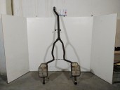 Replacement rear exhaust pipe for Audi A4 B7 (8EC) 2.0 TDI quattro, OEM IAM reference 8E0253611DH 8E0253609JA