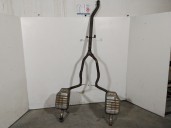 Replacement rear exhaust pipe for Audi A4 B7 (8EC) 2.0 TDI quattro, OEM IAM reference 8E0253611DH 8E0253609JA