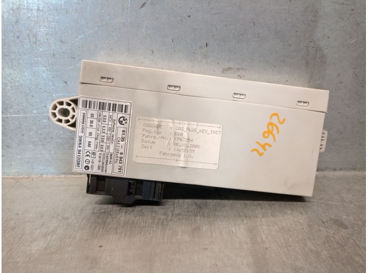 Recambio de centralita check control para bmw 5 (e60) 520 d referencia OEM IAM 61356943791 5WK494120BF