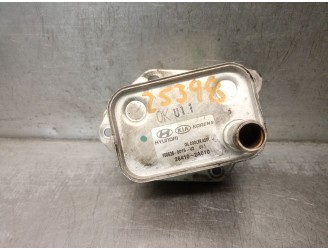 Replacement engine oil cooler for Hyundai i20 II (GB, IB) 1.1 CRDi, OEM/IAM references 264102A010 264102A010